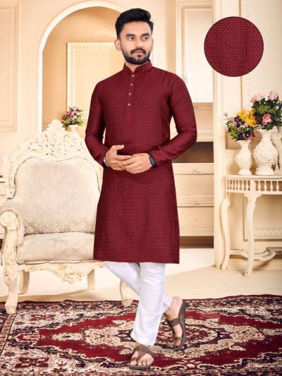 RAJWADI ASTAR BY SPARKLE COTTON KURTA PYJAMA MENS WEAR WHOLESALER IN INDIA 